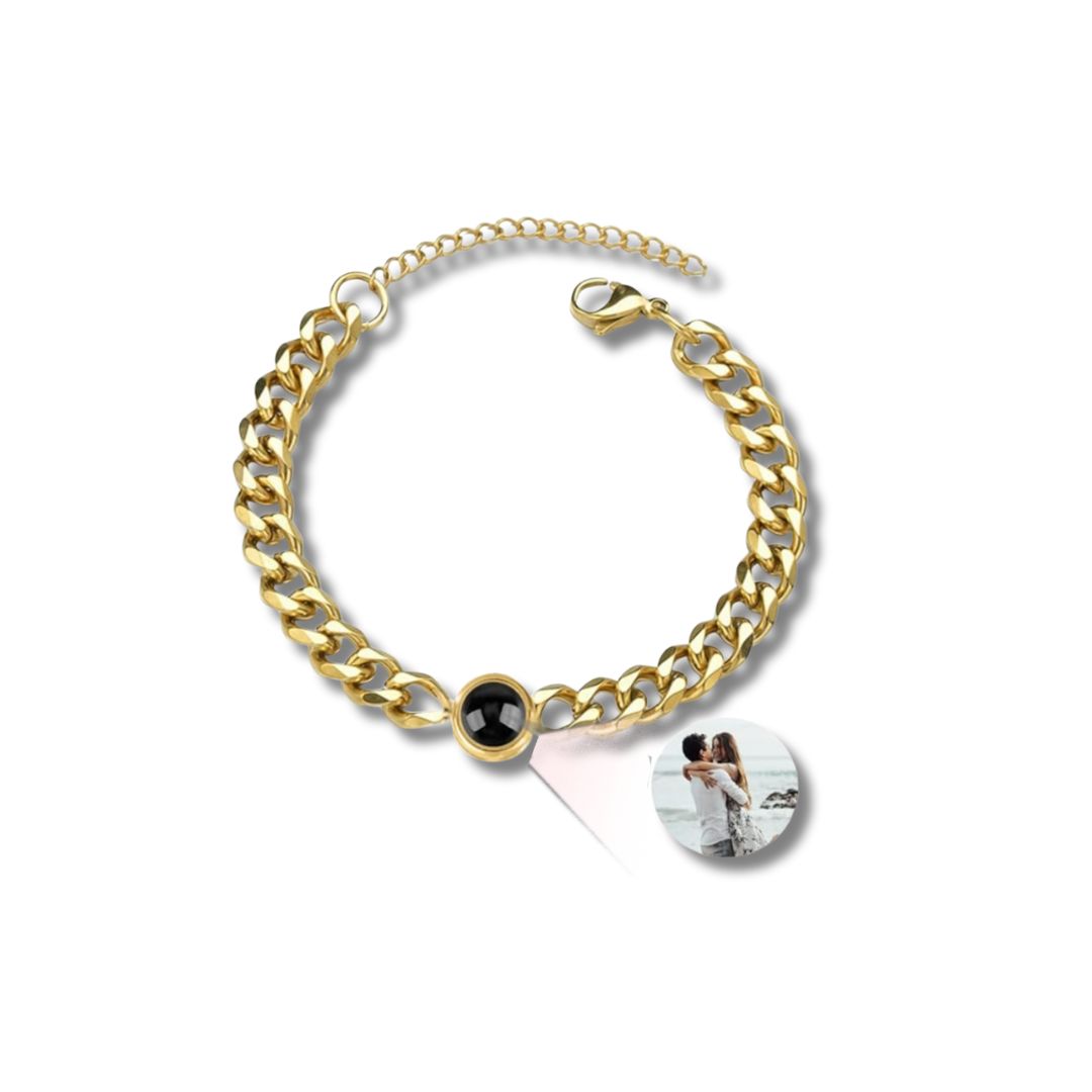 Pulsera con Fotografías Personalizada Para Recuerdos