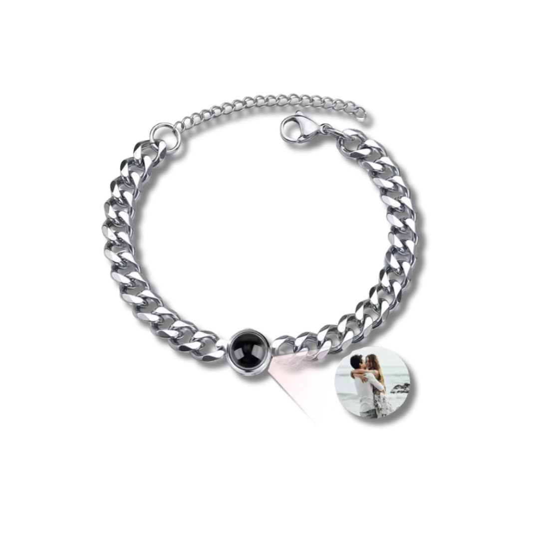 Pulsera con Fotografías Personalizada Para Recuerdos